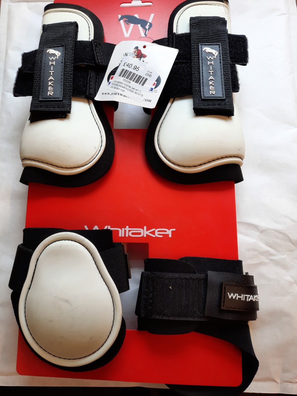 Whitaker clearance tendon boots