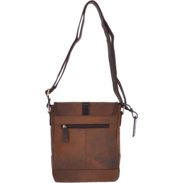 Ashwood Leather Joules Body Bag - Tornado Brown - TDS Saddlers