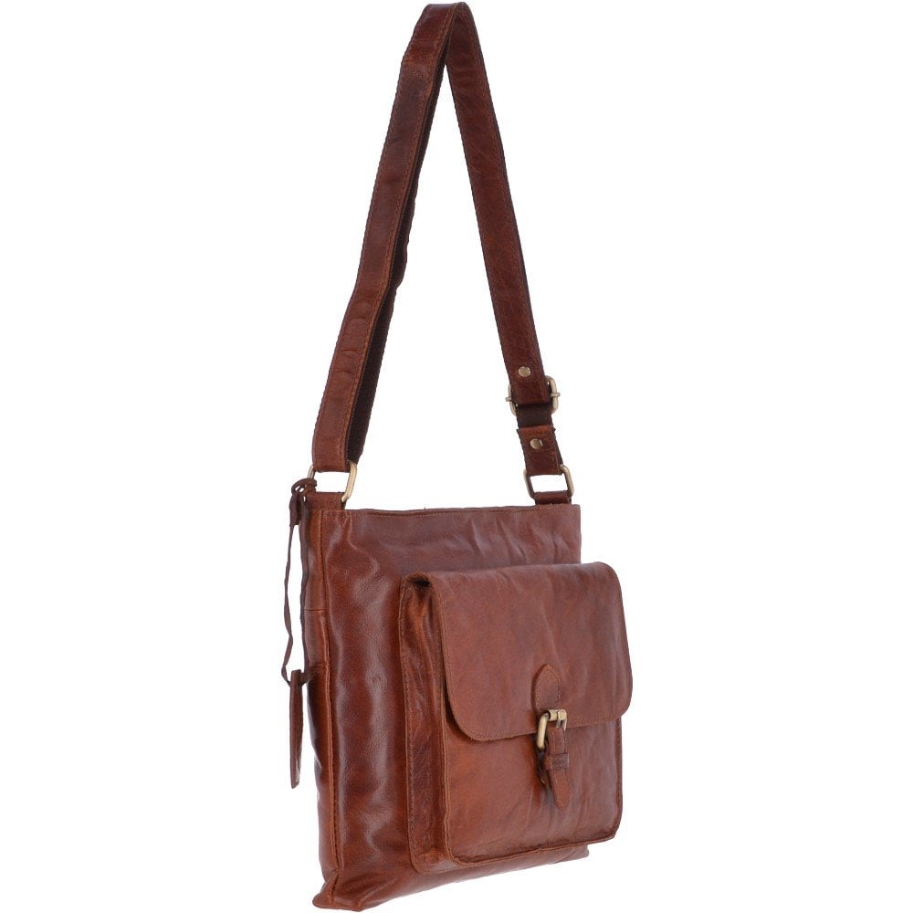 Ashwood Leather Travel Bag - Honey Tan - TDS Saddlers